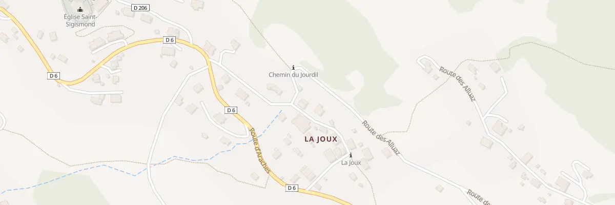Plan du 179 Rte de la Joux à Saint-Sigismond