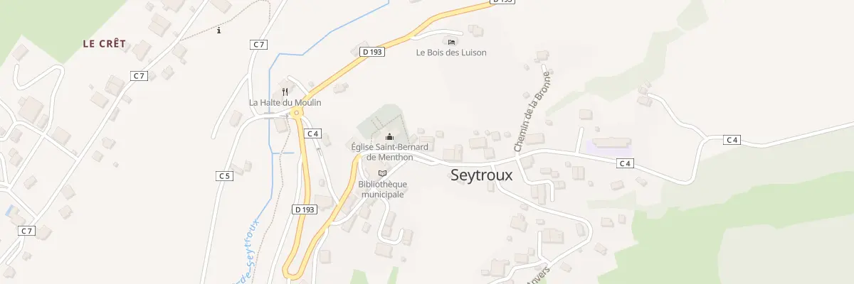 Plan du 69 Rte des Champs Marmo à Seytroux