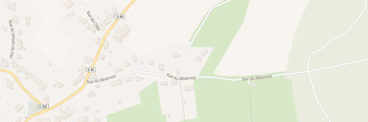 Plan du 14 Rue du Réservoir à Lomont