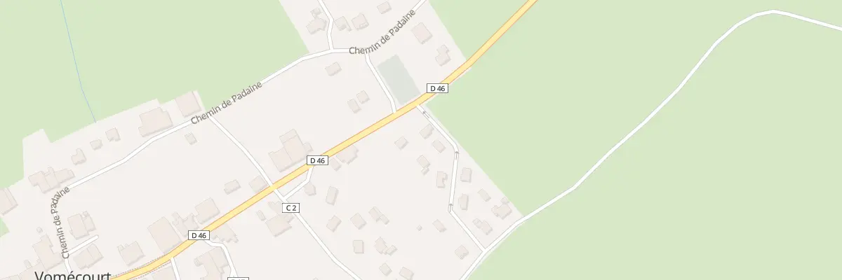 Plan du 4 Lot du Meulné à Vomécourt