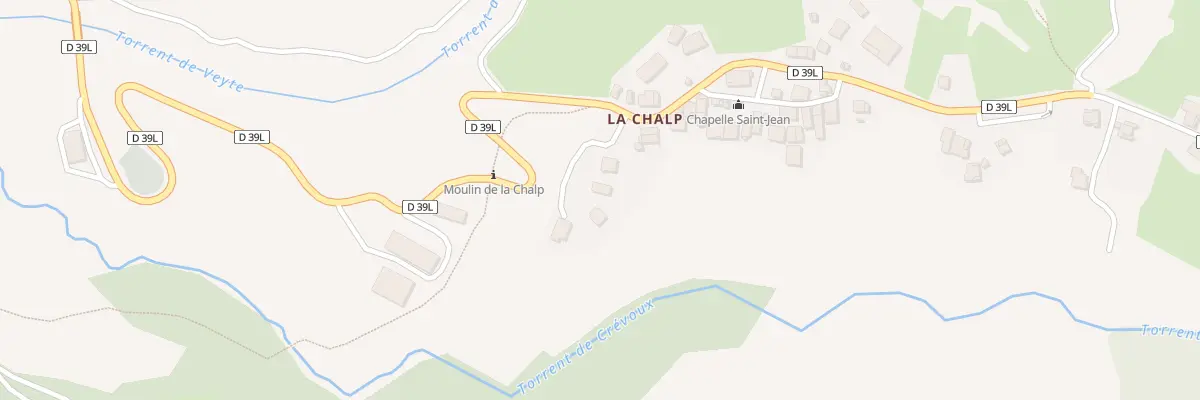 Plan du 5109 Les Ribes à Crévoux