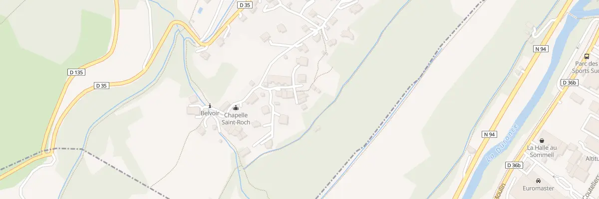 Plan du 9111 Belvoir à Puy-Saint-Pierre