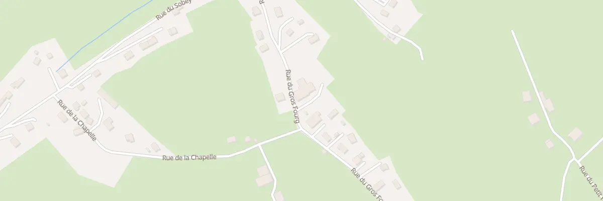 Plan du 11 Rue du Gros Fourg à Montlebon