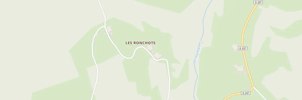 Plan du 5352 Les Ronchots à La Rosière