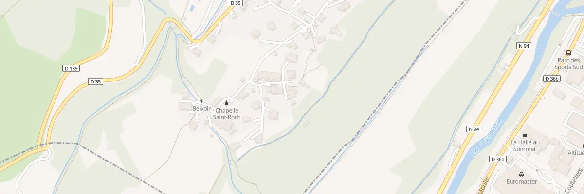 Plan du 55 Che de Belvoir à Puy-Saint-Pierre