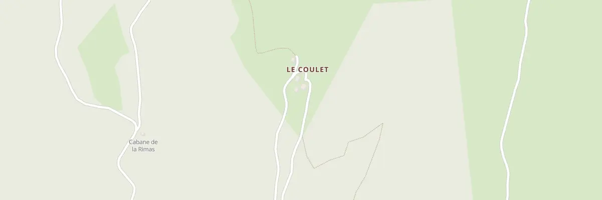 Plan du 5395 Le Coulet à Saint-Crépin