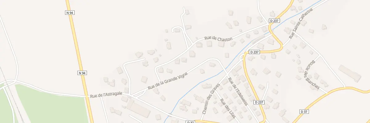 Plan du 146 Rue de la Grande Vigne à Eygliers