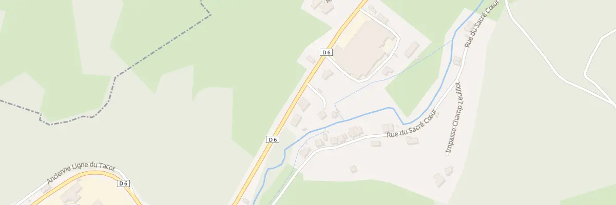 Plan du 12 Grande Rue à Corravillers