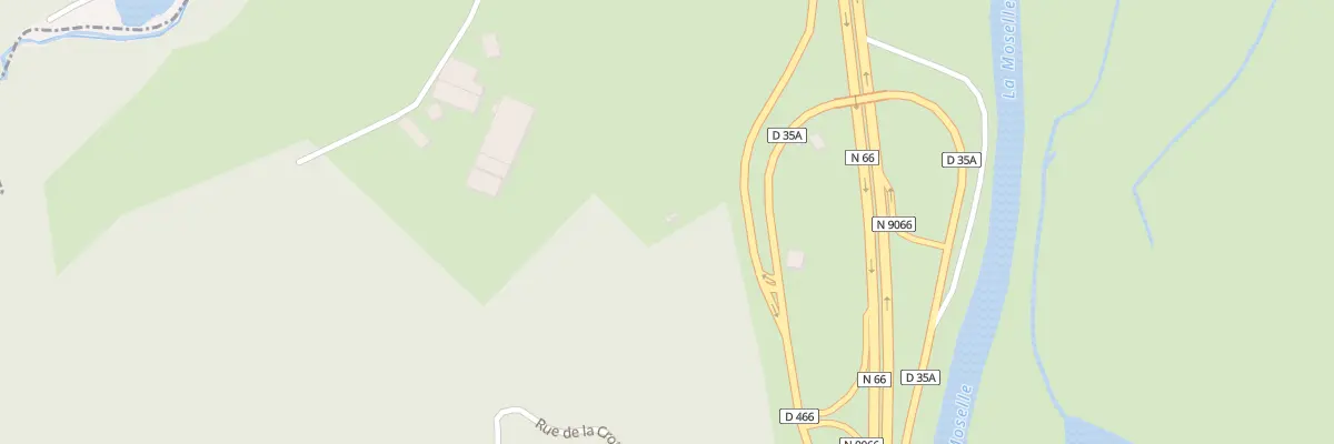 Plan du 386 Rte de Mulhouse à Dommartin-lès-Remiremont