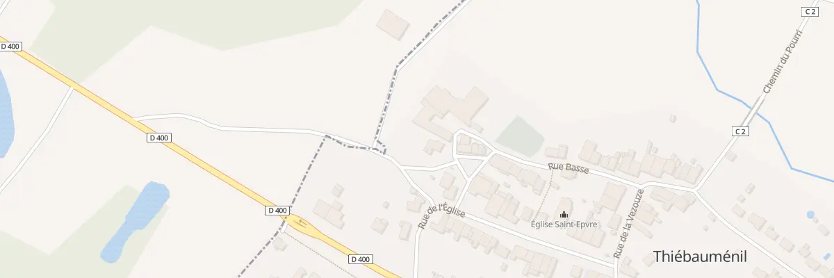 Plan du 11 Pl Saint-epvre à Thiébauménil