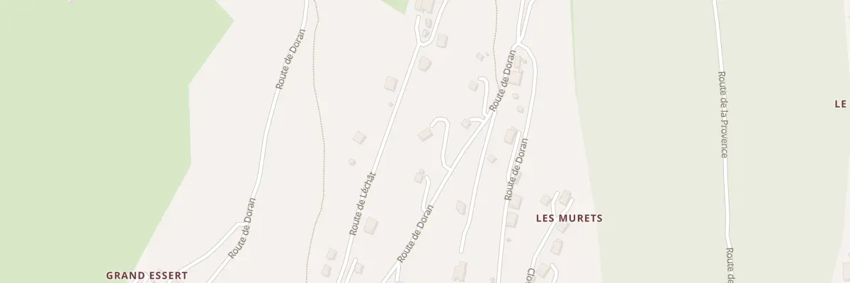 Plan du 3614 Rte de Doran à Sallanches