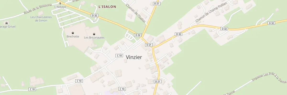 Plan du 213 Rte de la Cambuse à Vinzier
