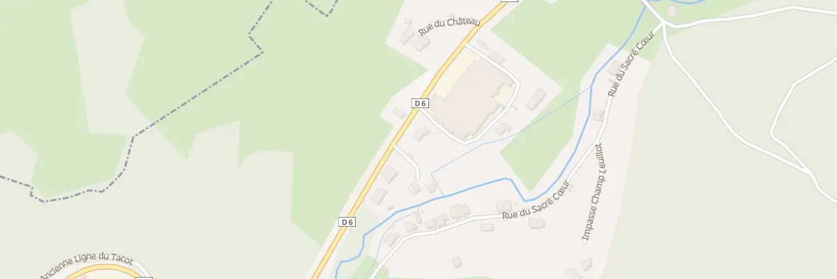 Plan du 14 Grande Rue à Corravillers