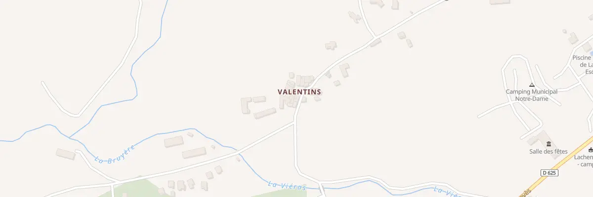 Plan du 5205 Valentin à La Roque-Esclapon