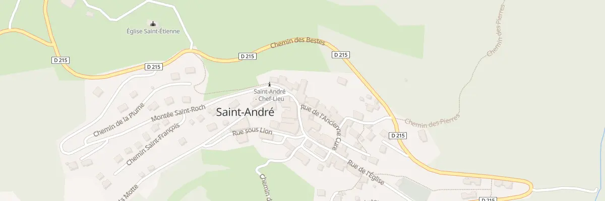 Plan du 5168 Saint Andre à Saint-André