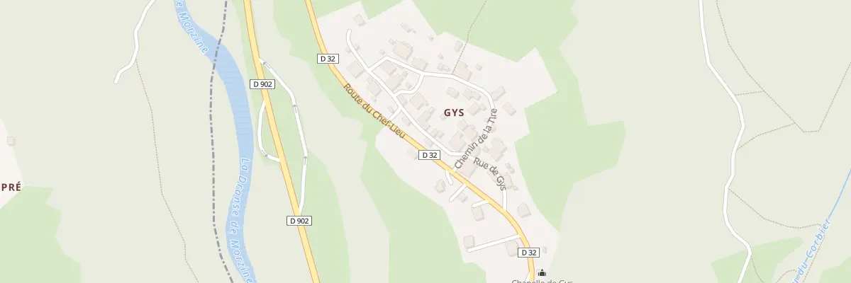Plan du 129 Rte de Gys au Biot