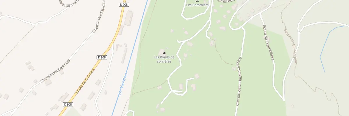 Plan du 5137 La Buissiere à Colmars