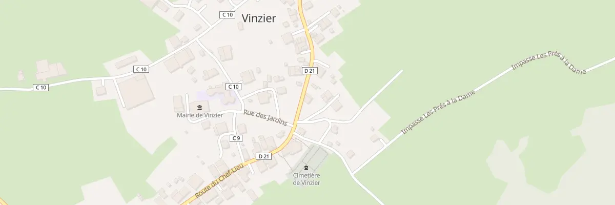 Plan du 34 Rte de la Cambuse à Vinzier