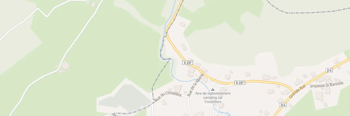 Plan du 5 Rue de la Mairie à Corravillers