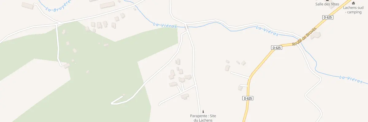 Plan du 5116 Les Fourches à La Roque-Esclapon