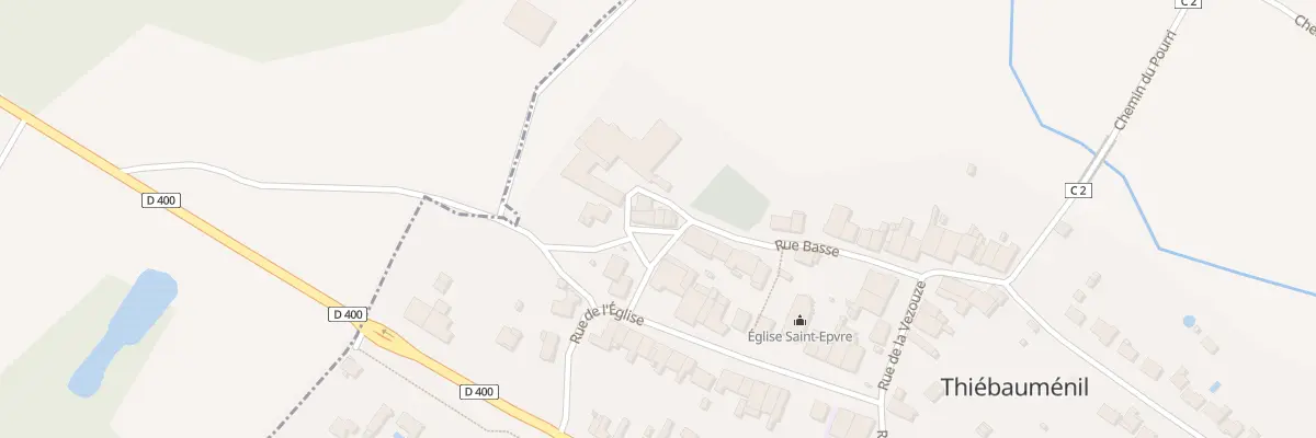 Plan du 3 Pl Saint-epvre à Thiébauménil