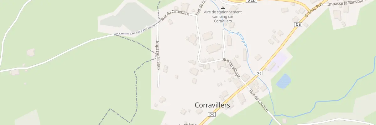 Plan du 17 Rue de l’Église à Corravillers