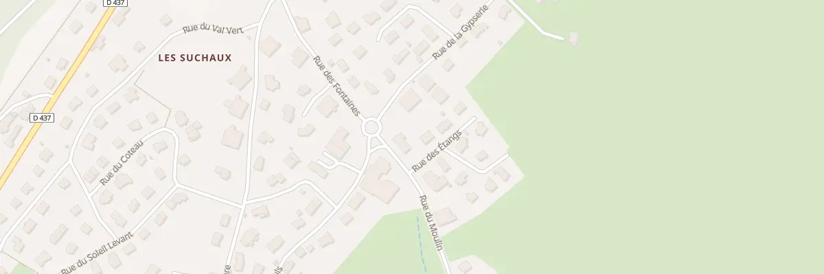 Plan du 1 Rue du Moulin aux Fins