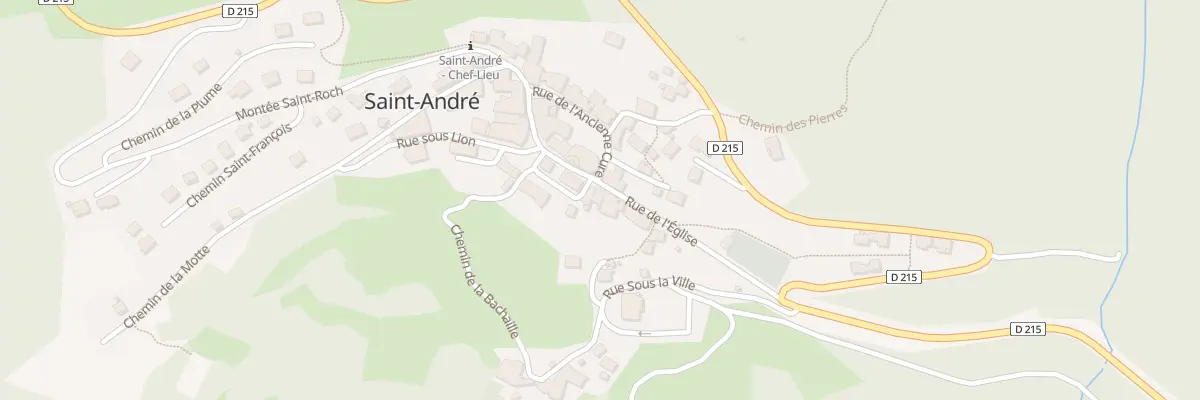 Plan du 5196 Saint Andre à Saint-André