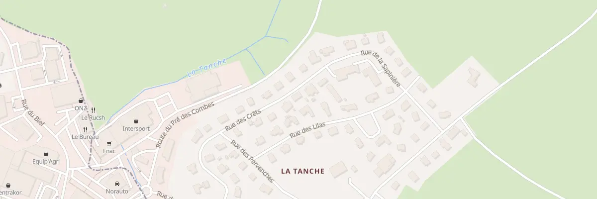 Plan du 20 Rue des Crêts aux Fins