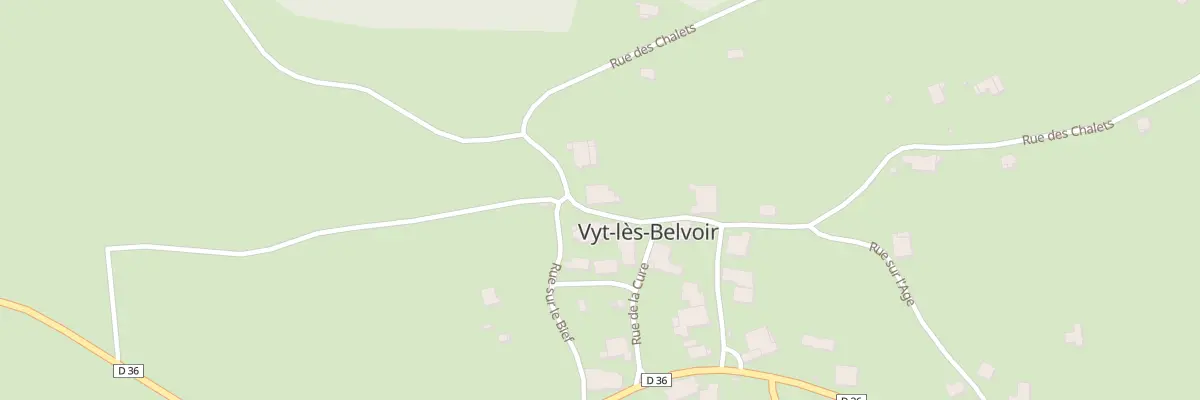 Plan du 14 Rue des Fontaines à Vyt-lès-Belvoir