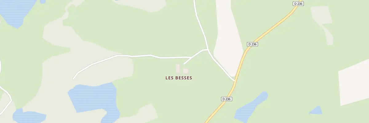 Plan du 1 Les Besses à Esmoulières