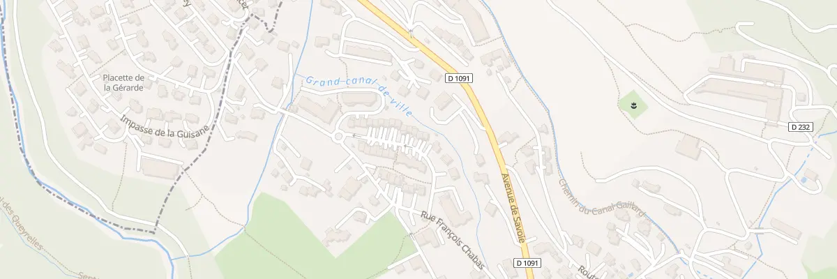 Plan du 22 Rue François Chabas à Briançon