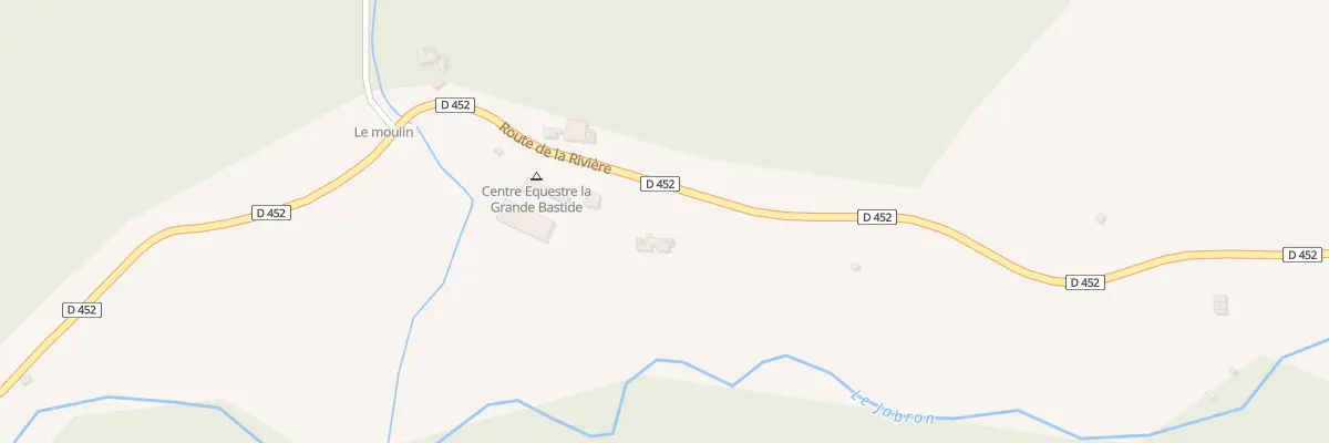 Plan du 2330 Rte de la Riviere à Peyroules