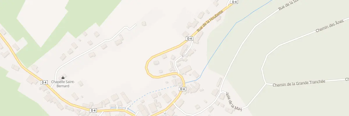Plan du 3 Rue de la Grapiotte à Clairegoutte
