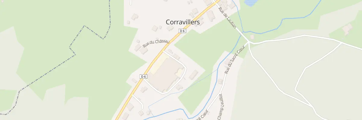 Plan du 3 Imp Les Revaux à Corravillers
