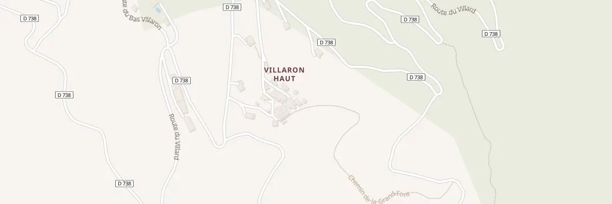 Plan du 5367 Le Haut Villaron à Saint-Crépin