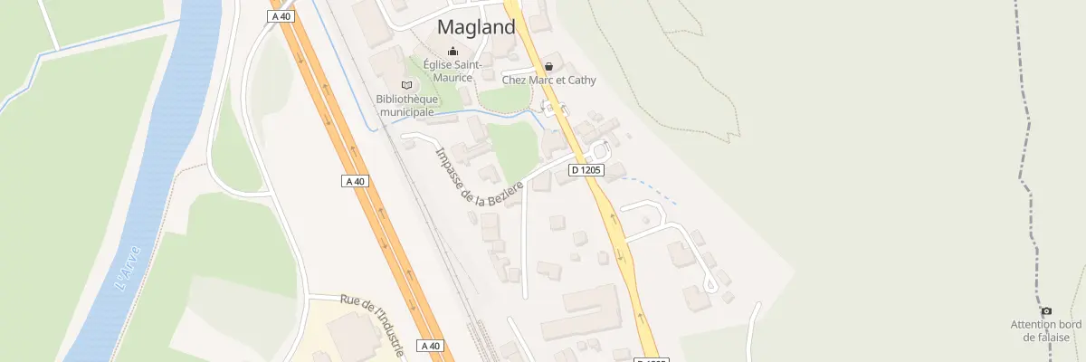 Plan du 29 Imp de la Bézière à Magland