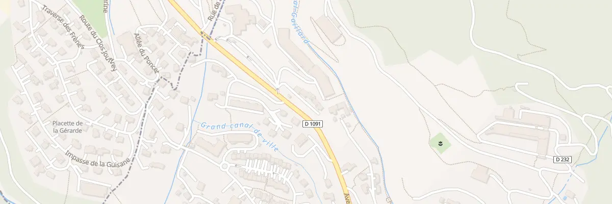 Plan du 110 Rte de Grenoble à Briançon