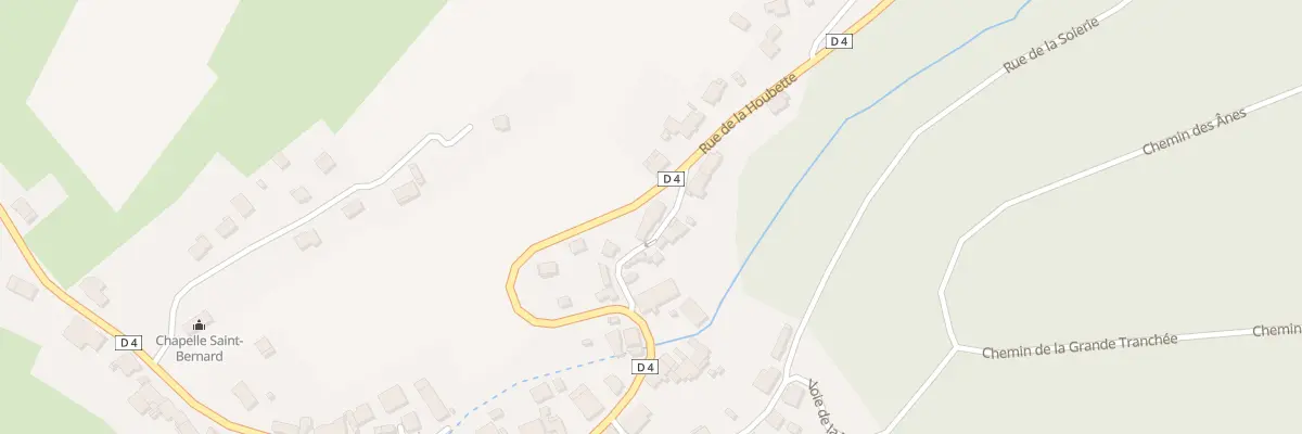 Plan du 5 Rue de la Houbette à Clairegoutte