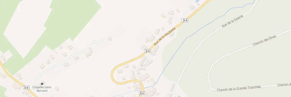 Plan du 1 Rue de la Grapiotte à Clairegoutte