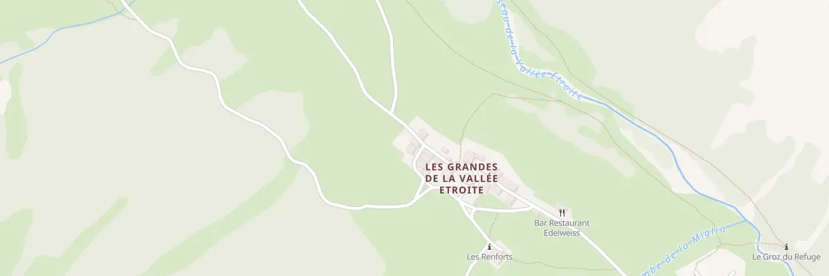 Plan du 5456 Dessous La Grange à Névache