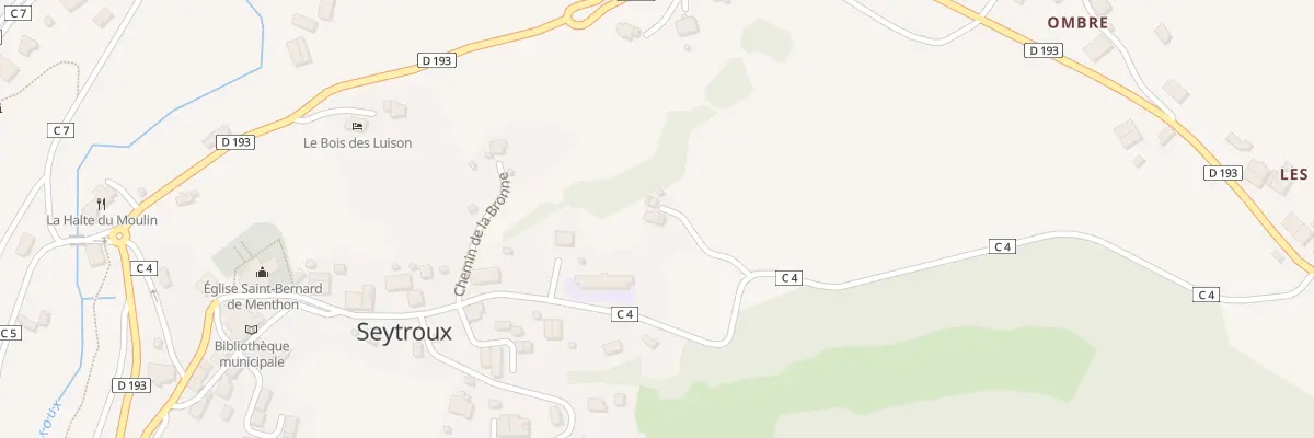 Plan du 445 Rte des Champs Marmo à Seytroux