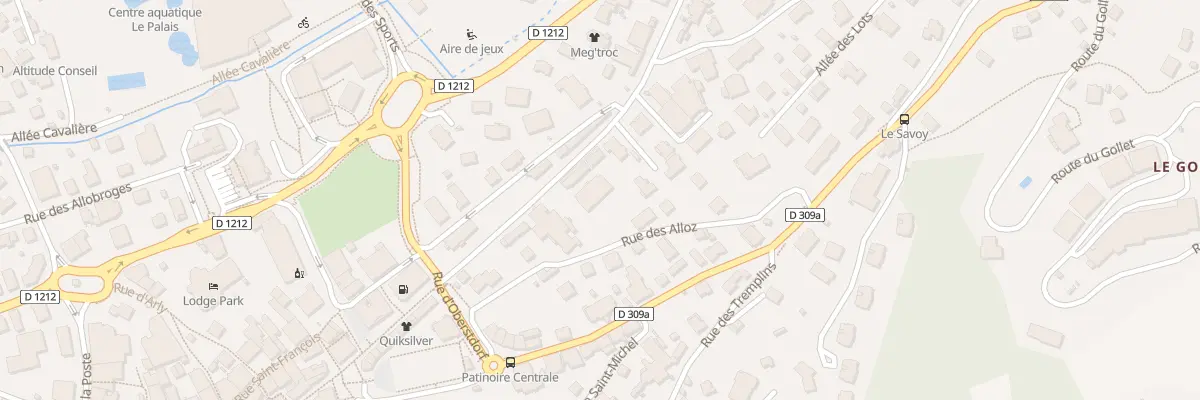 Plan du 342 Rue Charles Feige à Megève