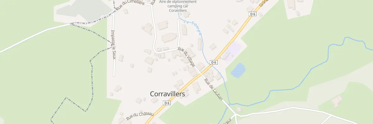 Plan du 3 Rue de l’Église à Corravillers