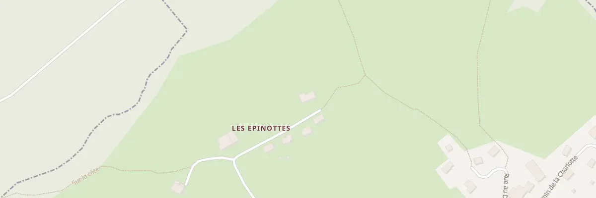 Plan du 5 Rue sur la Cote à Mont-de-Laval