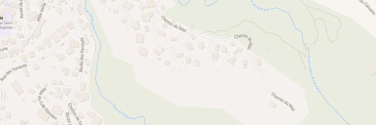 Plan du 235 Che des Bouleaux à Megève