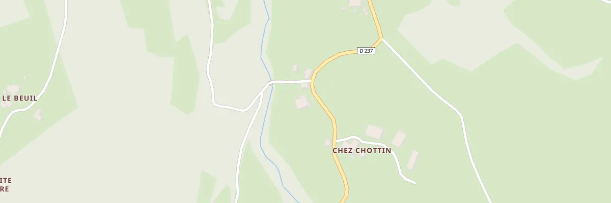 Plan du 5011 Chez Choutin à La Rosière