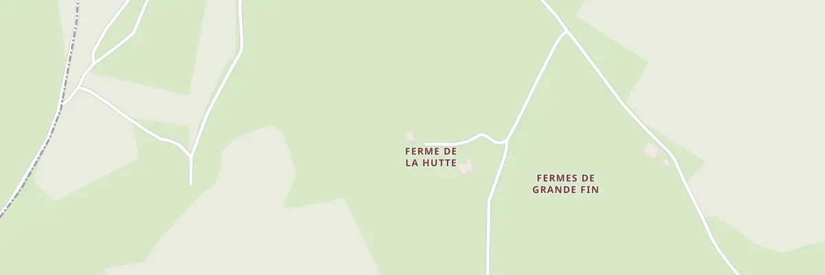 Plan du 5043 Ferme de la Hutte à La Rosière