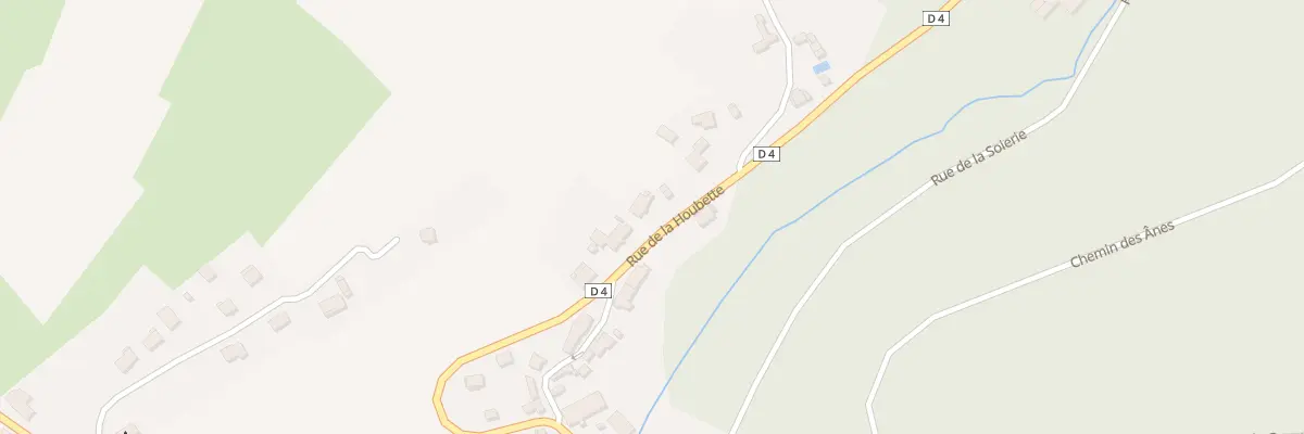 Plan du 11 Rue de la Houbette à Clairegoutte