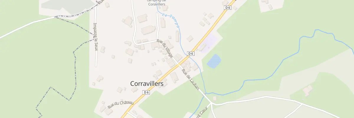 Plan du 9 Grande Rue à Corravillers